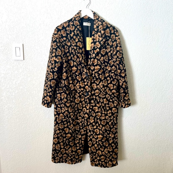 🌱SCARLET ROOS  Print Coat 🌱 - Picture 1 of 13